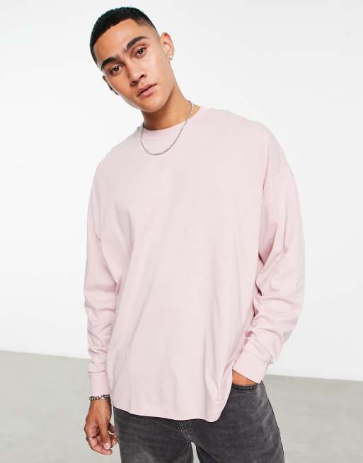 ASOS DESIGN sweatshirt in pink