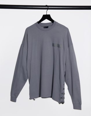 asos grey t shirt