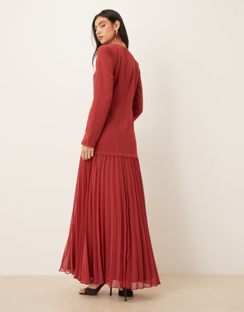 Red Dresses | Burgundy, Wine & Dark Red