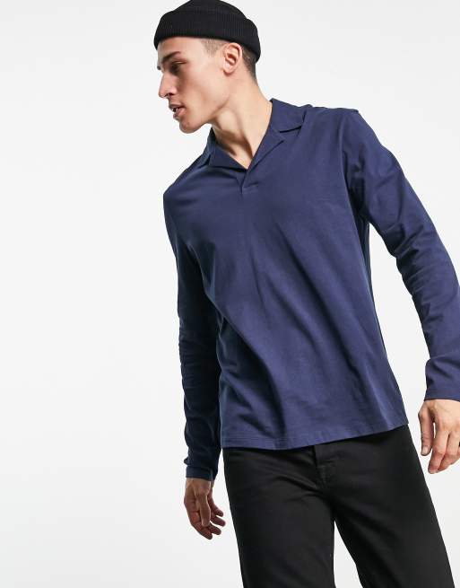 Asos long sleeve outlet polo