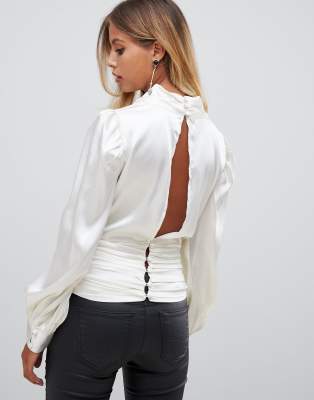 cowl neck top asos