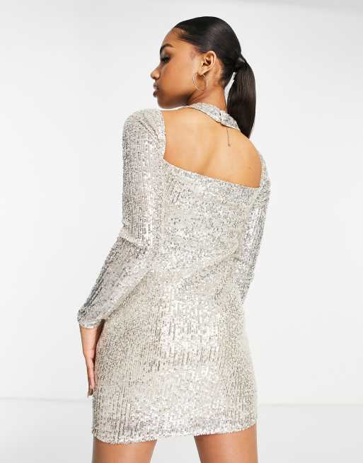 Long sleeve sequin 2025 dresses forever 21