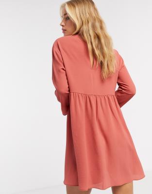asos terracotta dress