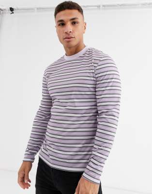 asos striped long sleeve top