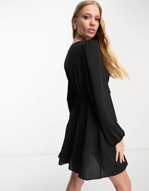 Black tie 2025 sleeve dress