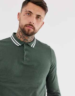 asos polo tops