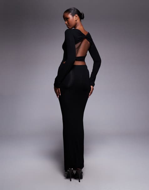 fitted lace wedding dress Amazon.com: Women Black Maxi Dresses Long Sleeve Plus Size Simple Gothic  Casual Maternity Flowy Square Neck Modest Church Dresses Halloween Costume  for Hide Tummy Fall Summer Black S : Clothing, Shoes & main image 1