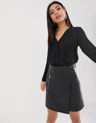 asos v neck top