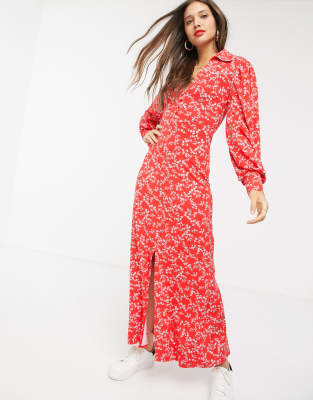 long sleeve western dress