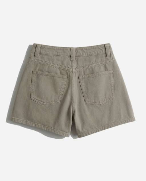 ASOS DESIGN longer a line short in khaki, 7 of 12