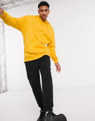 mustard oversized hoodie