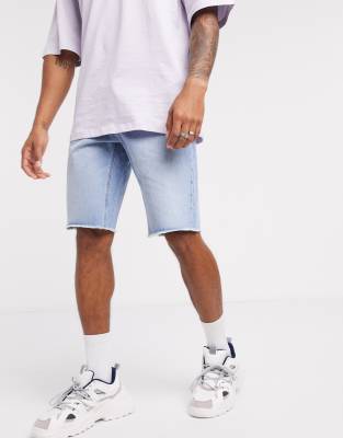 asos mens denim shorts