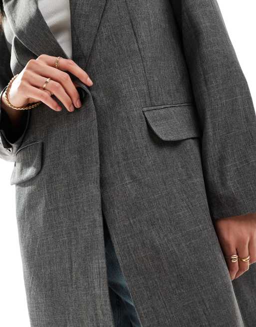 Asos longline blazer store