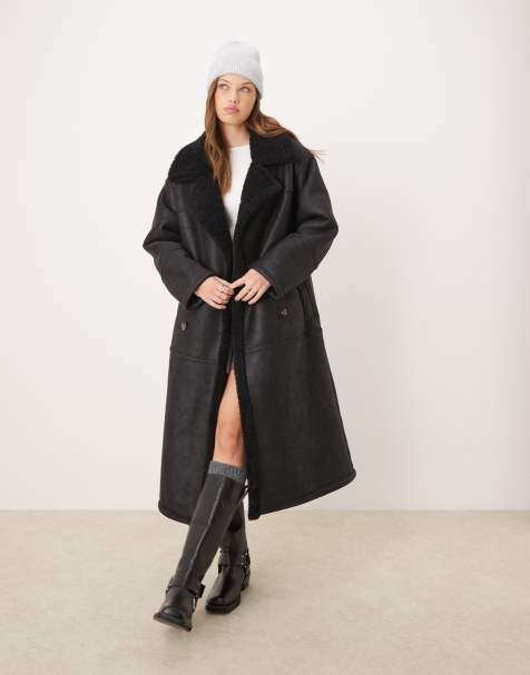 Black Coats for Women ASOS