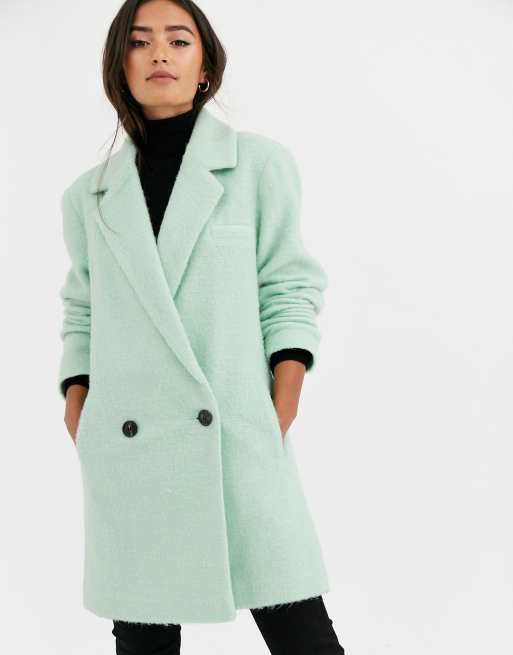 Mint store green coat