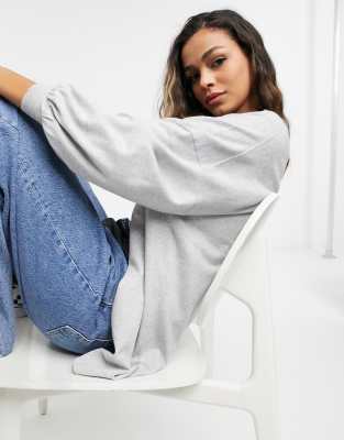 longline fine knit jumper