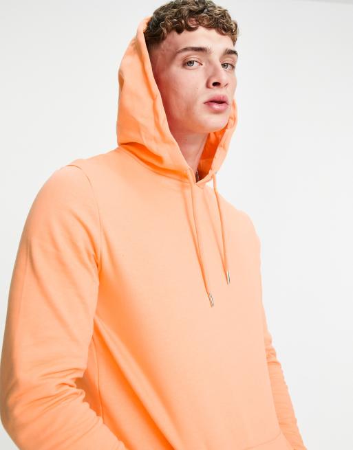 Orange hoodie asos sale