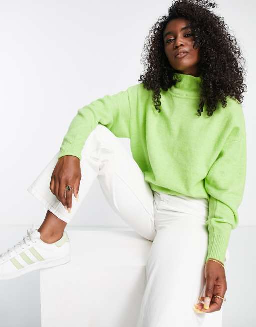 Womens lime 2025 green jumper