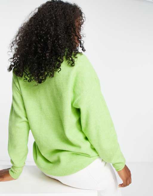 Lime green jumpers clearance ladies