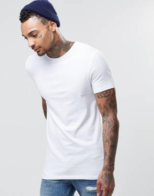 longline t shirt asos