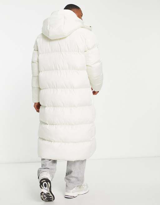 Asos design longline hot sale puffer jacket