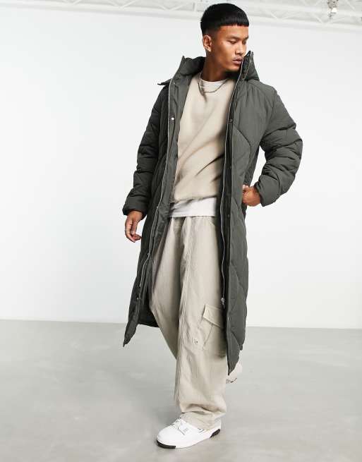 Asos longline hotsell puffer coat