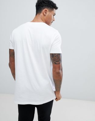 plain longline t shirt