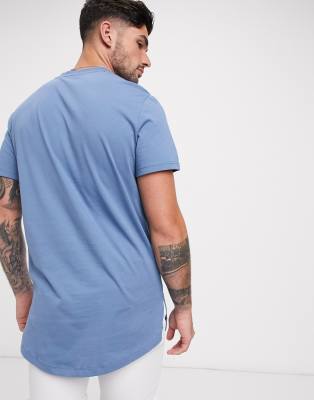 longline t shirt asos