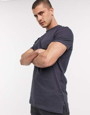 longline t shirt asos