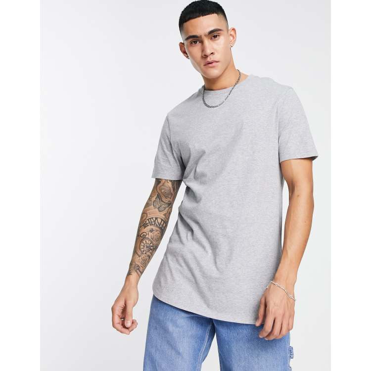 ASOS Oversized T-shirt With Side Split in White for Men