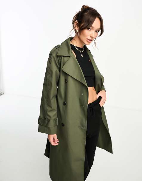 Women's Trench Coats | Long, Short & Leather Trench Coats | ASOS