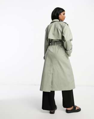 Light khaki 2025 trench coat