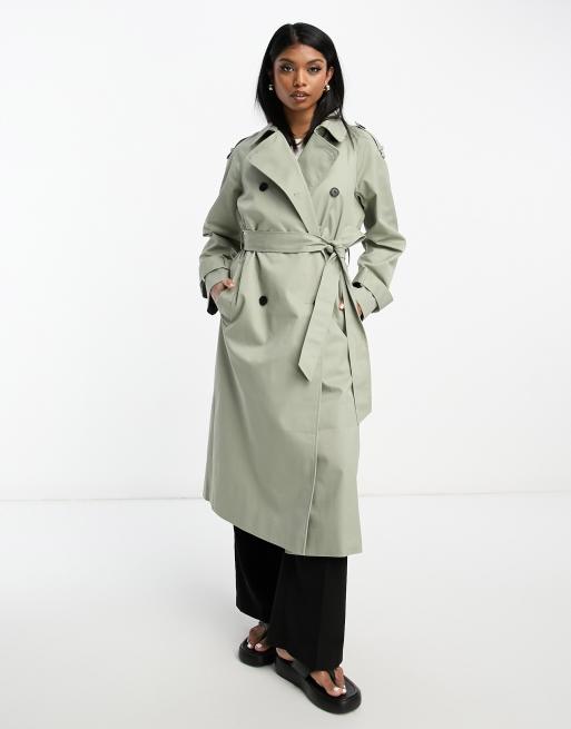 Lightweight women's outlet trench coat