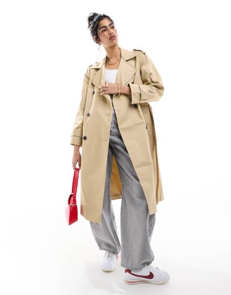 Women's Trench Coats | Long, Short & Leather Trench Coats | ASOS