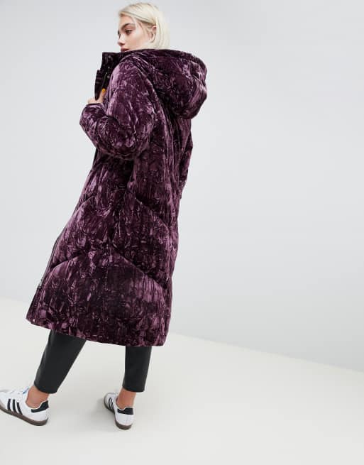 Velour 2024 padded coat