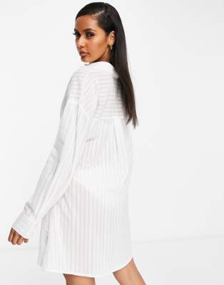 robe chemise blanche asos