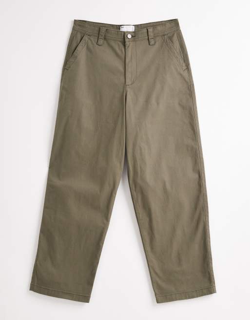 ASOS DESIGN LOOSE chinos in khaki - KHAKI, 6 of 6