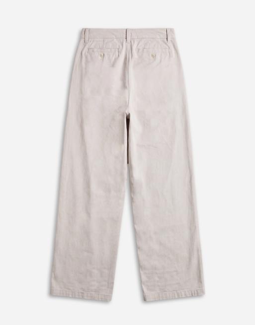 ASOS DESIGN loose chinos in stone, 7 of 9