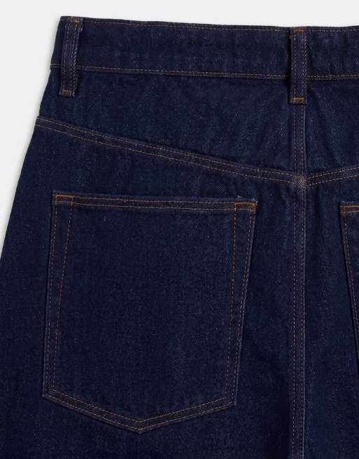 ASOS DESIGN loose denim jorts in indigo , 10 of 10