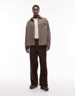 Loose-Fit-Cordhose in Braun-Brown Brown 56 Short