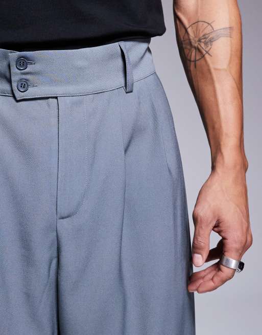 ★DXOH★Circle Stack Logo Long Wide Pants Grey★正規品/人気 ☆DXOH☆Circle Stack Logo Long Wide Pants Black☆正規品/人気