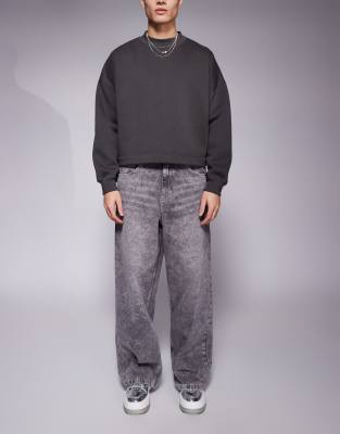 ASOS DESIGN ASOS DESIGN loose jean in washed grey
