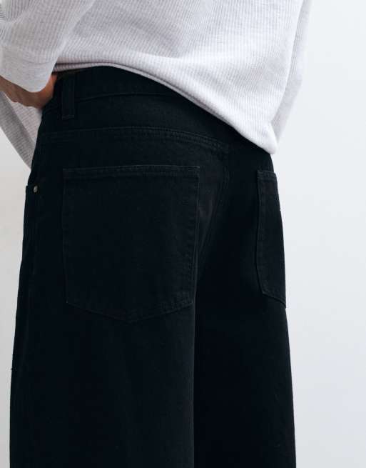 ASOS DESIGN loose jeans in black, 2 of 5