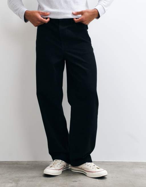 ASOS DESIGN loose jeans in black, 3 of 5