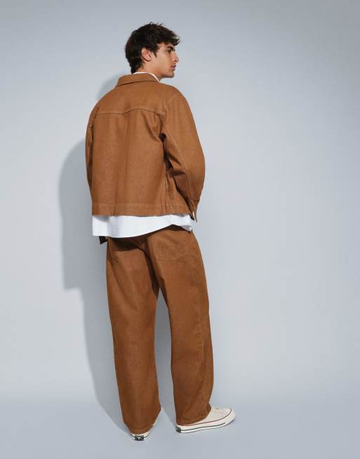 ASOS DESIGN loose jeans in brown - part of a set, 5 of 5