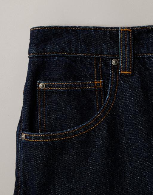ASOS DESIGN loose jeans in raw wash, 6 of 7