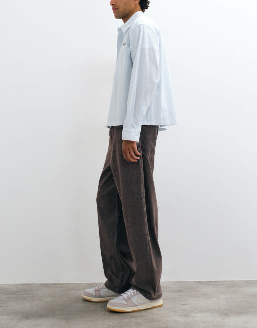 ASOS DESIGN loose jeans in soft brown, 2 of 9