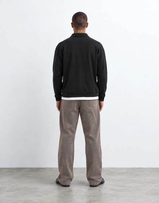 ASOS DESIGN loose jeans in soft brown, 7 of 9