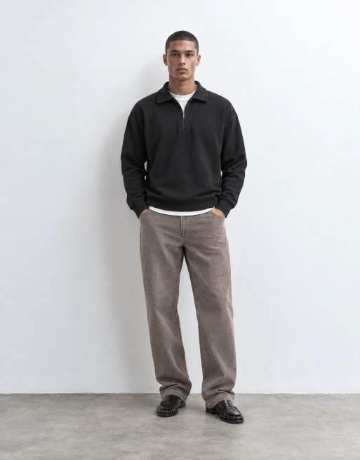 ASOS DESIGN loose jeans in soft brown, 8 of 9
