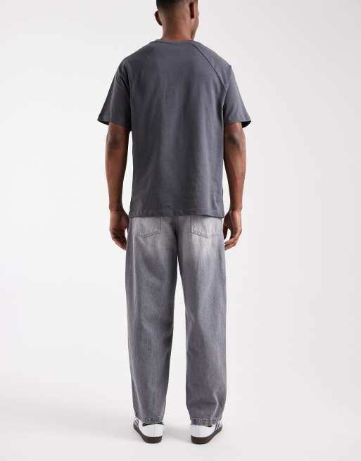 ASOS DESIGN loose jeans in washed gray - part of a set, 2 of 5